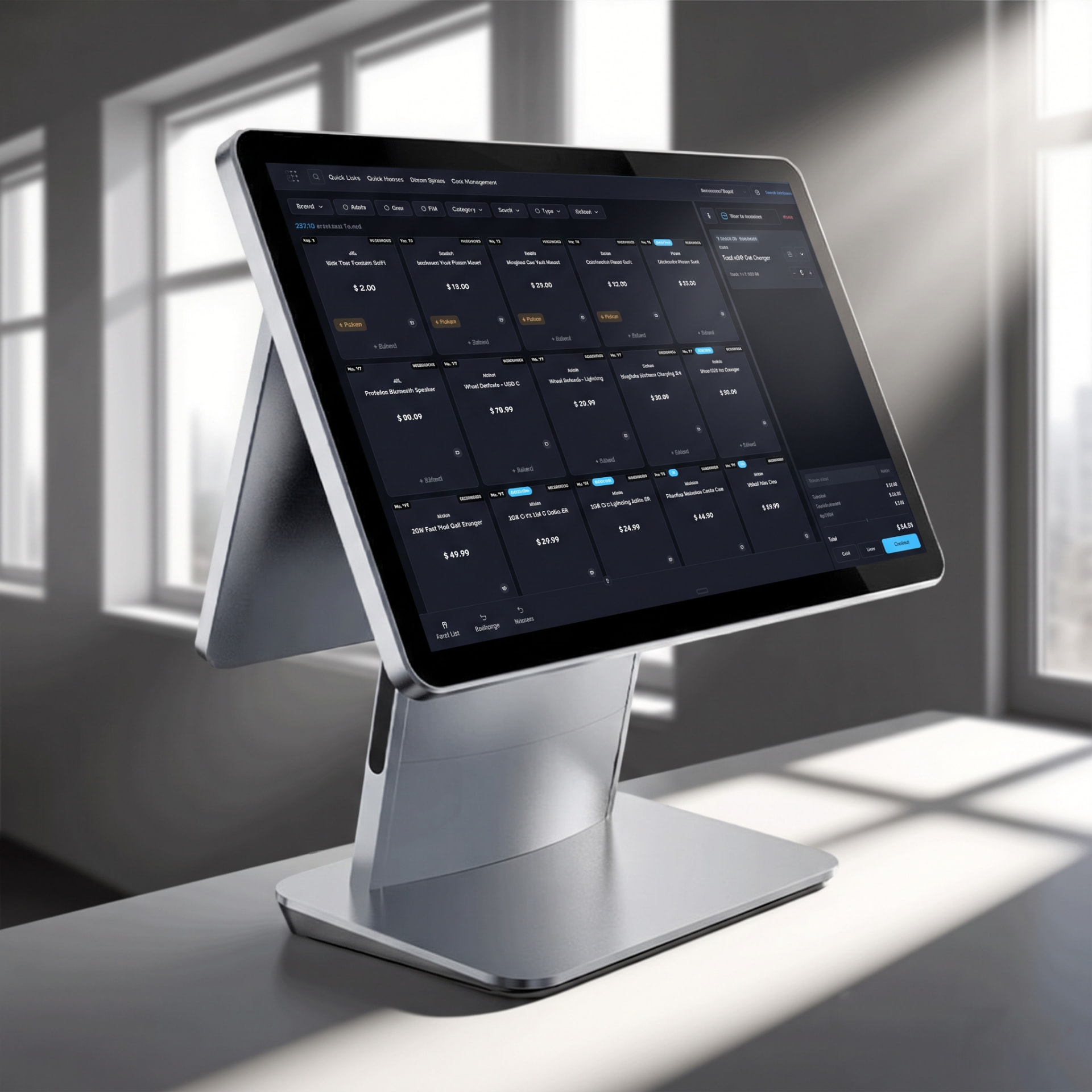 Simple Station with 15.6-inch touchscreen